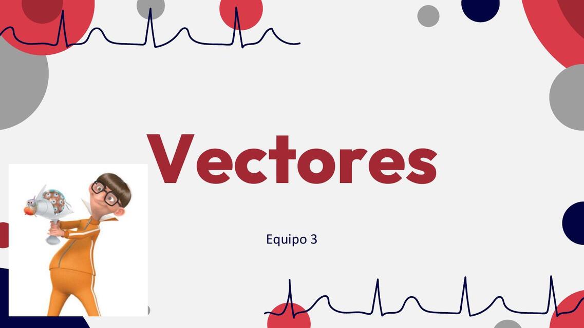 Vectores electrocardiograma