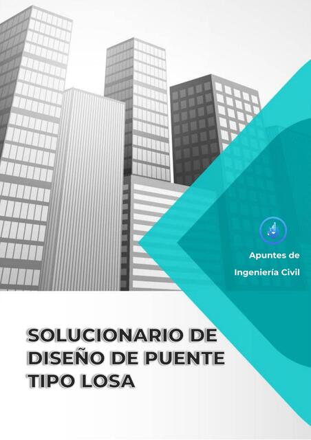 Solucionario de diseño de puente viga losa