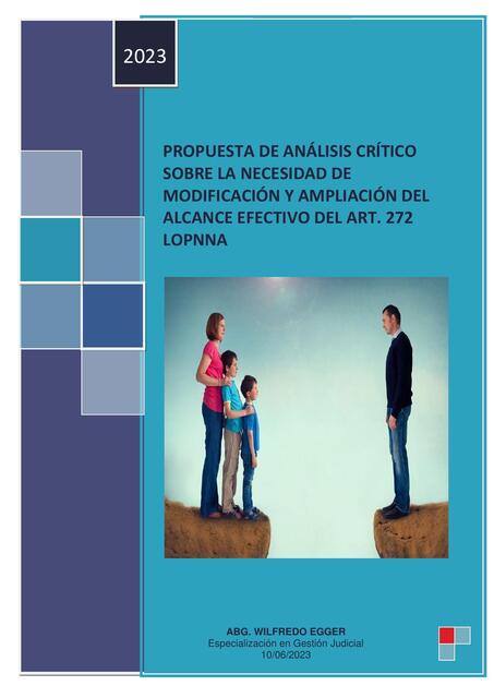 PROPUESTA AMPLIACION ART 272 LOPNNA