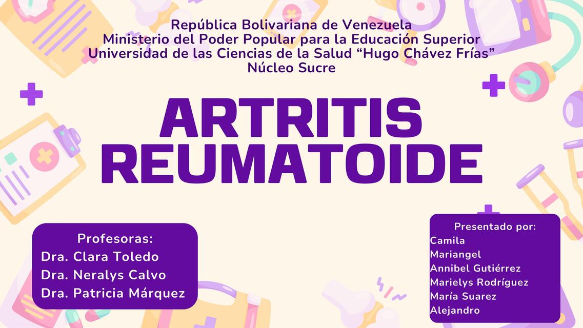 Artritis Reumatoide