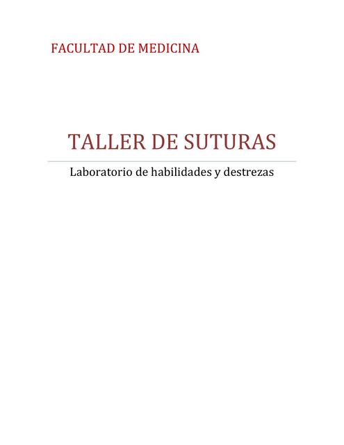 Manual de suturas