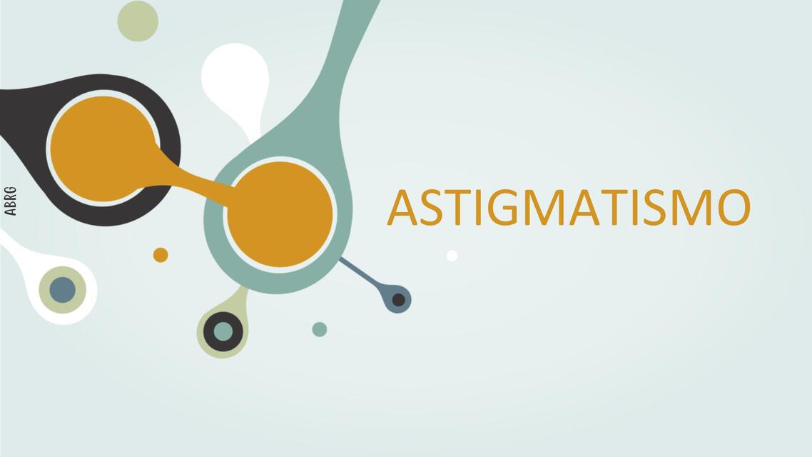 ASTIGMATISMO