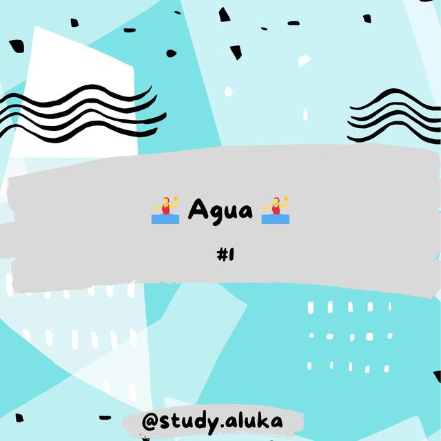 Agua