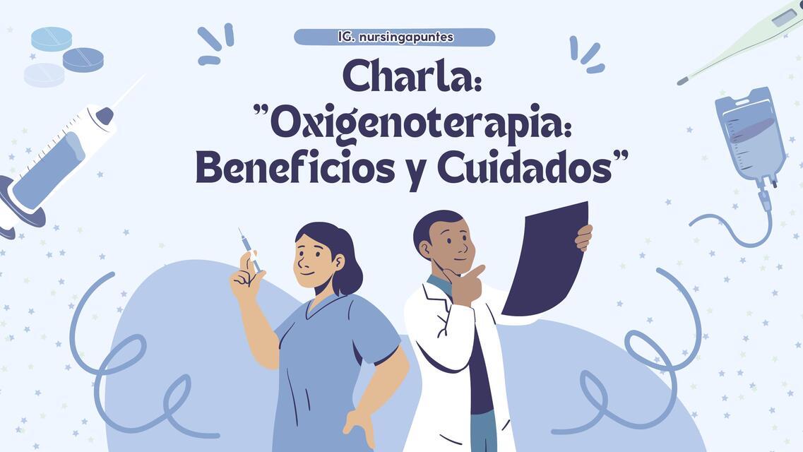 Charla Oxigenoterapia Beneficios y Cuidados