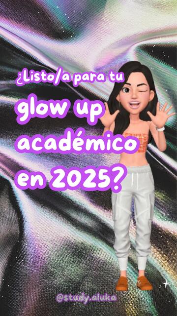 Glow up Académico para Mejorar tu Aprendizaje