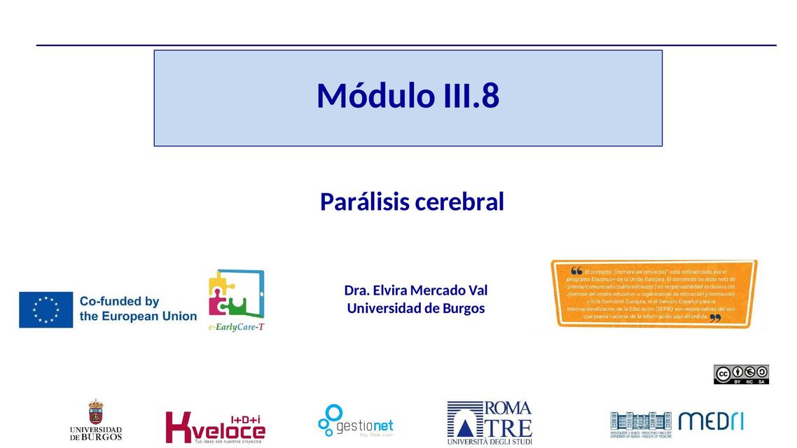 Parálisis cerebral