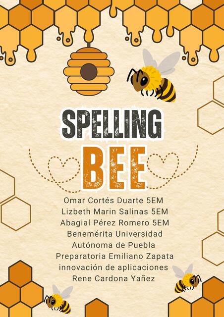 Spelling bee