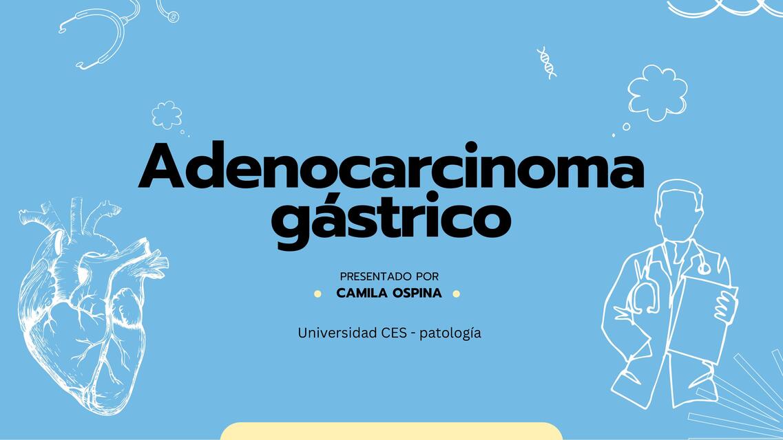 Adenocarcinoma gástrico