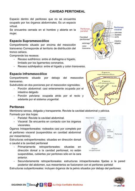 ANATOMIA CAVIDAD PERITONEAL