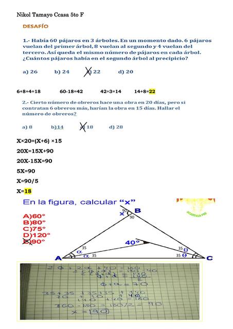 Matematica Nikol Tamayo Ccasa 5to F 1