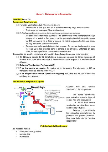 Neumofisiología - Fisiología