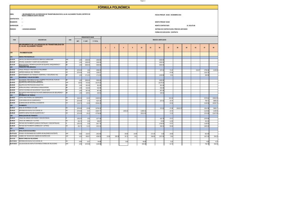 formula polinomica xlsx