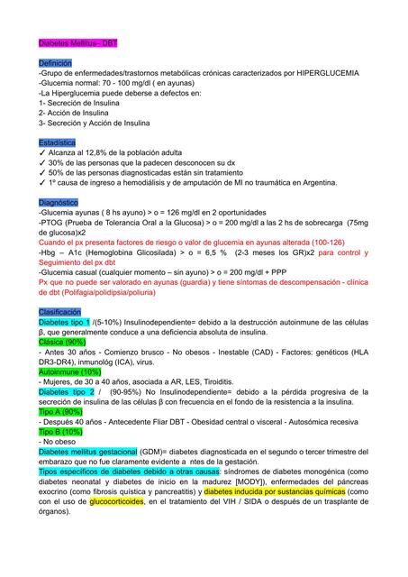 Anatomia Patologica Diabetes