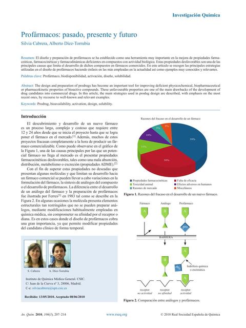 Profarmaco Profármacos | Nanci González | uDocz