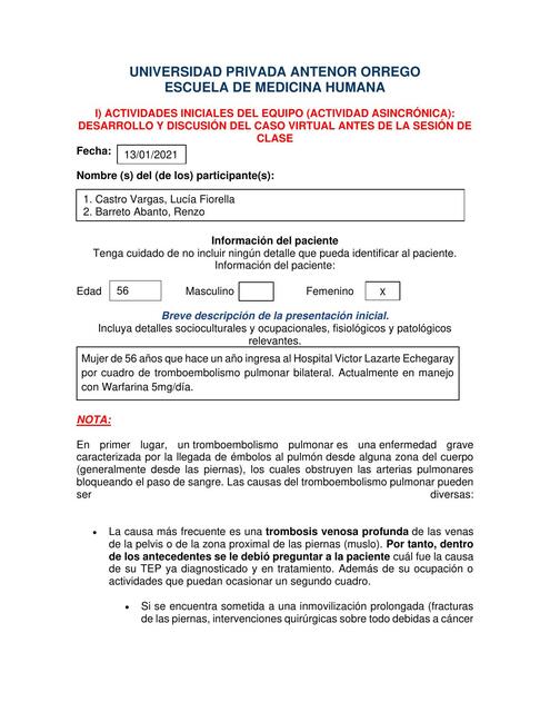 CASO CLÍNICO PARED ABDOMINAL