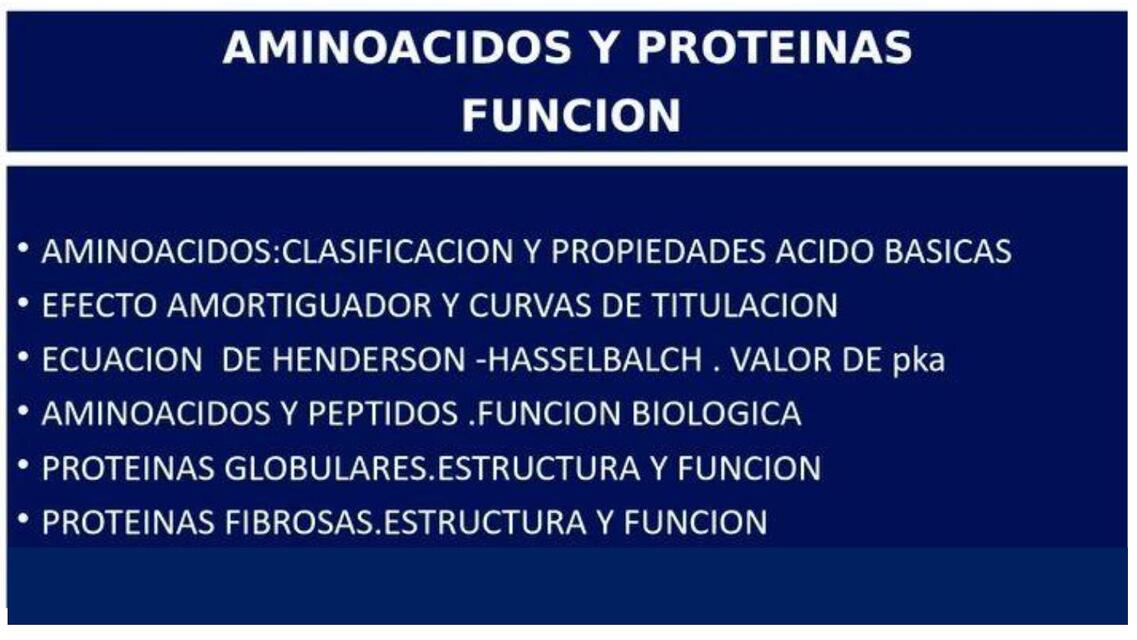 Aminoácidos y Proteínas - Bioquímica y Nutrición