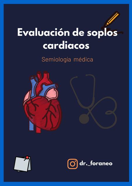 Evaluación de soplos cardiacos