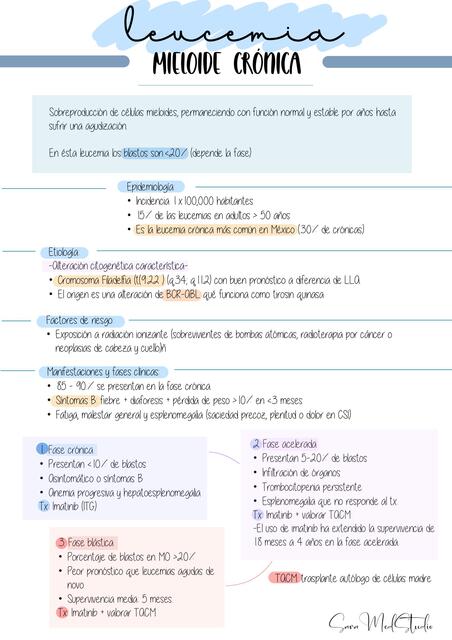 Leucemia mieloide crónica