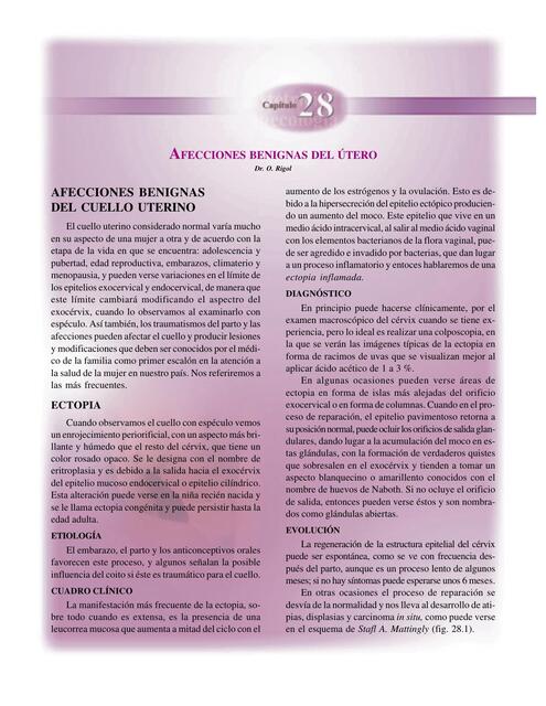 cap28afecciones benignas del útero