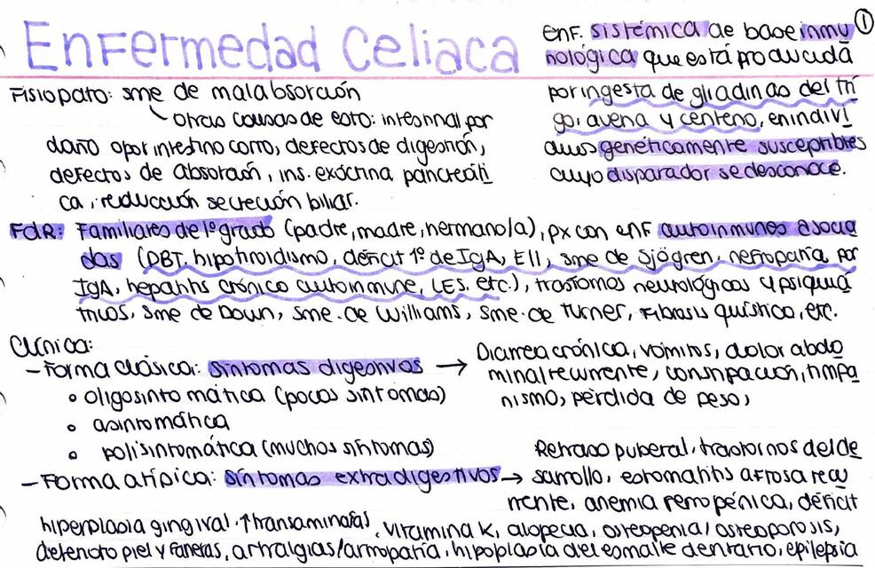 Enfermedad celiaca