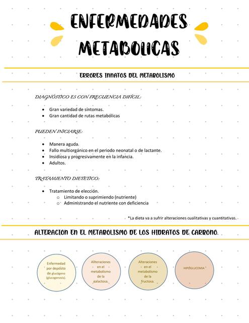 Enfermedades Metabolicas