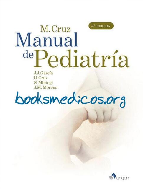 Manual de Pediatria de M Cruz 4 Edicion