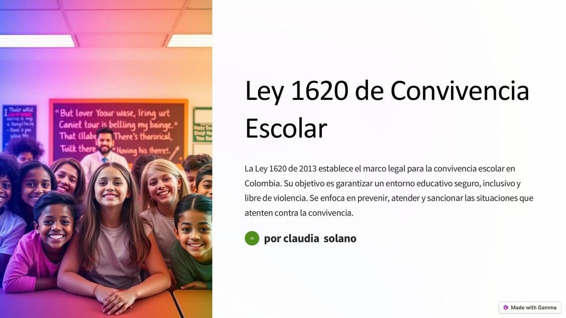Ley de Convivencia Escolar | JAIME | uDocz