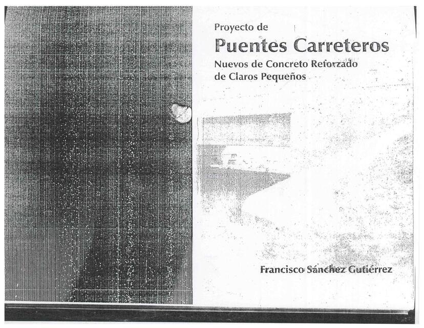 PROYECTO DE PUENTES CARRETEROS