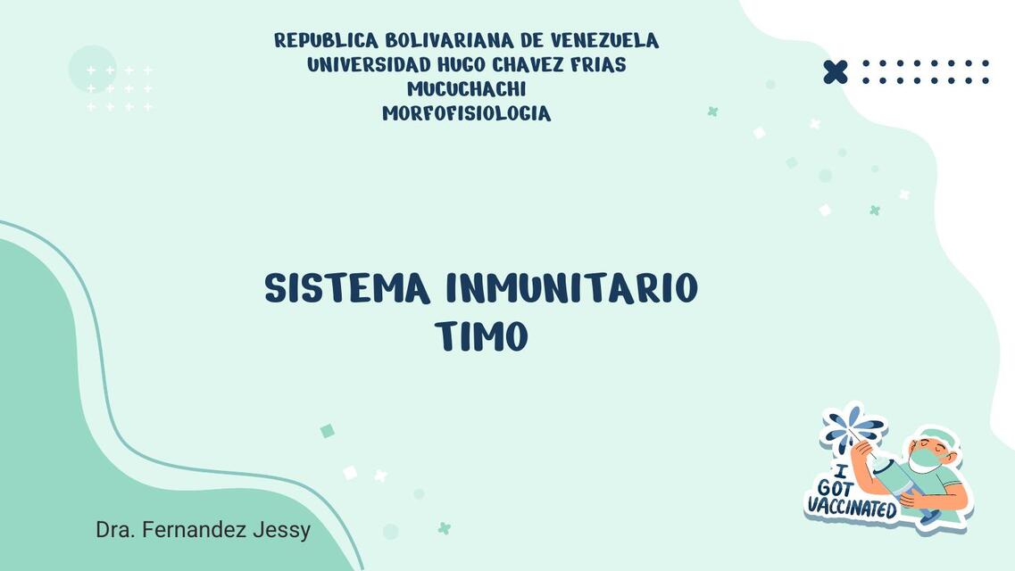 UNIDAD II SISTEMA INMUNOLOGICO