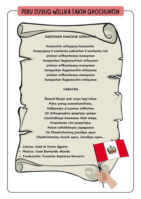 HIMNO NACIONAL QUECHUA