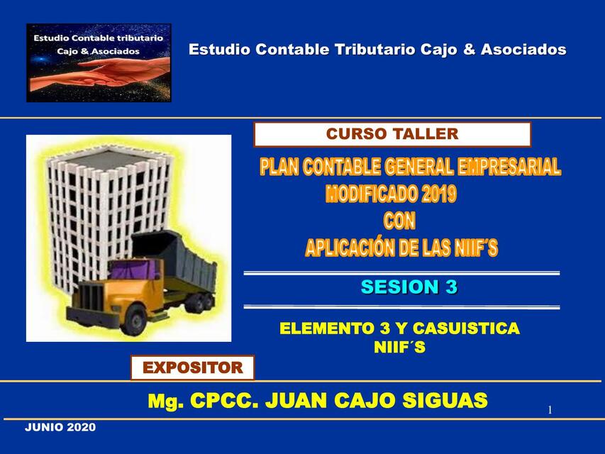 SESION PCGE y NIIF Elemento 3