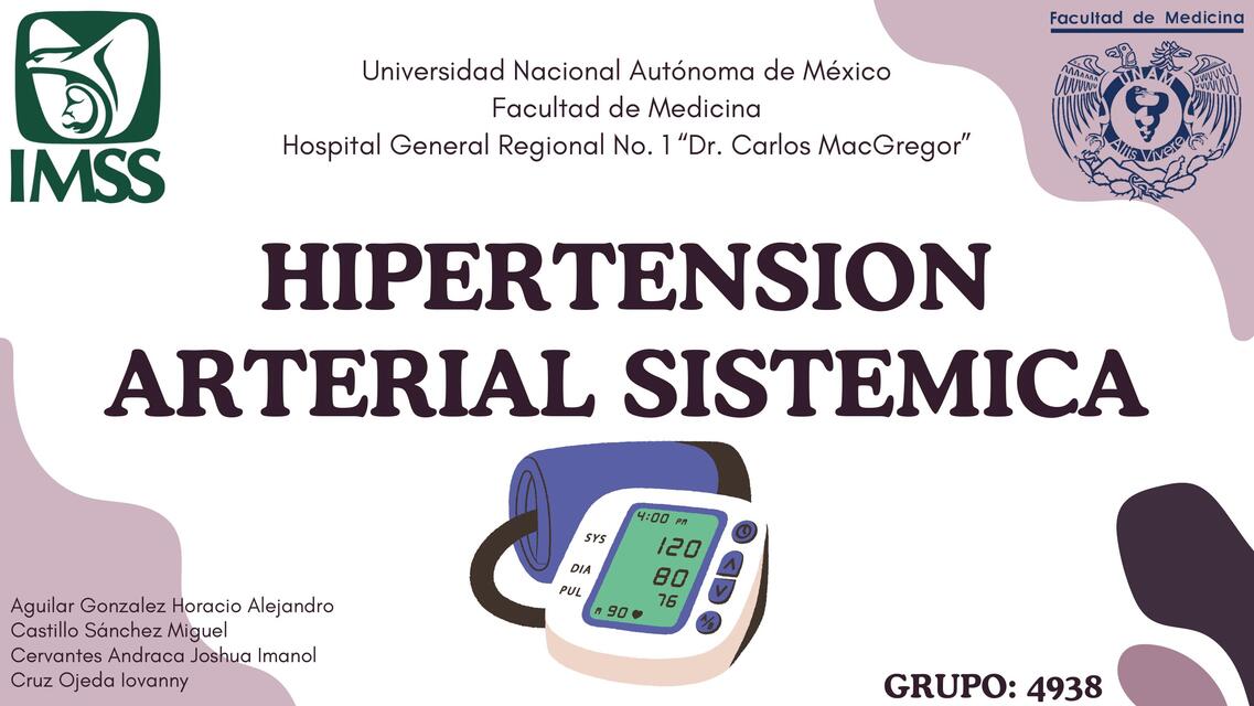 Hipertensión arterial en el adulto mayor