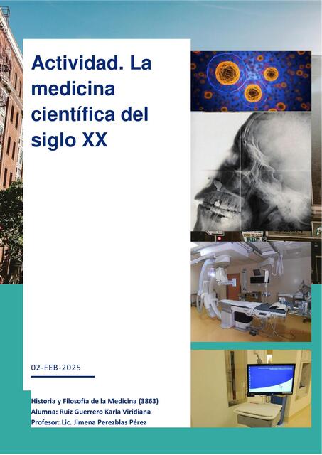 La Medicina científica del siglo XX