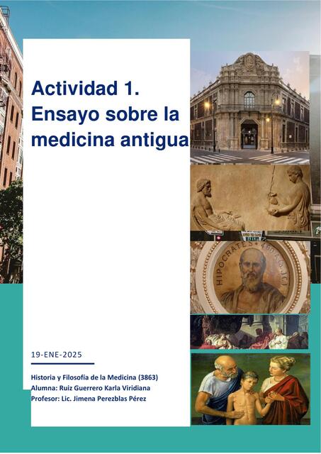 Medicina Antigua