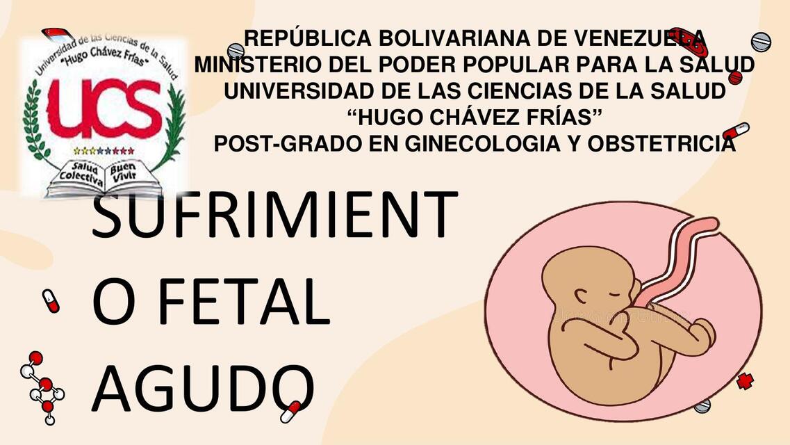 Sufrimiento Fetal Agudo