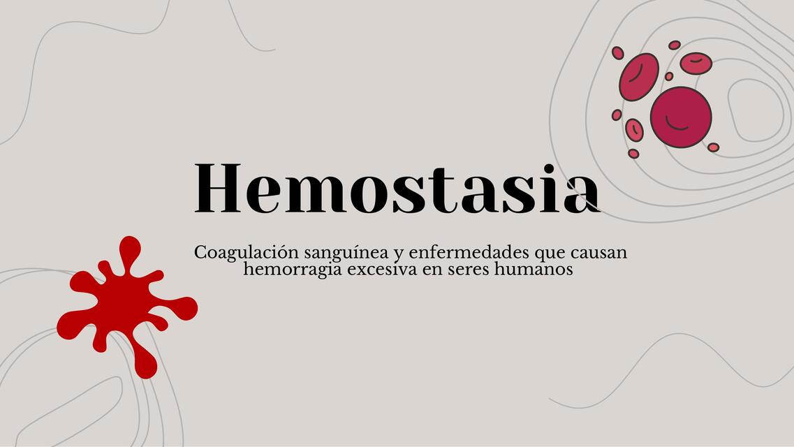 Hemostasia