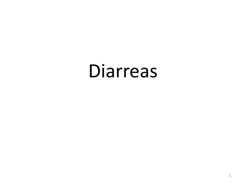 DIARREAS