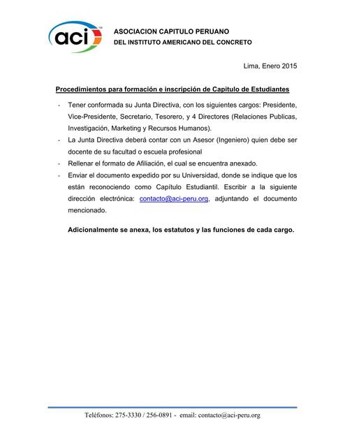 3. Formacion Del Capitulo Aciperu Y Estatuto.Pdf