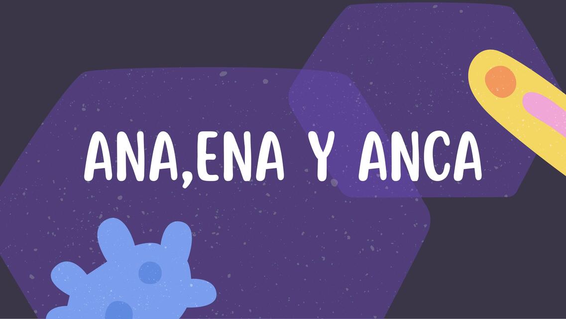 INMUNOLOGÍA ANA ENA ANCA