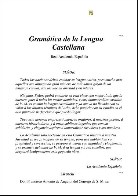 Real Academia Española Gramatica de la Lengua Cast