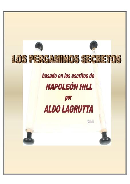 Los Pergaminos Secretos Napoleon Hill