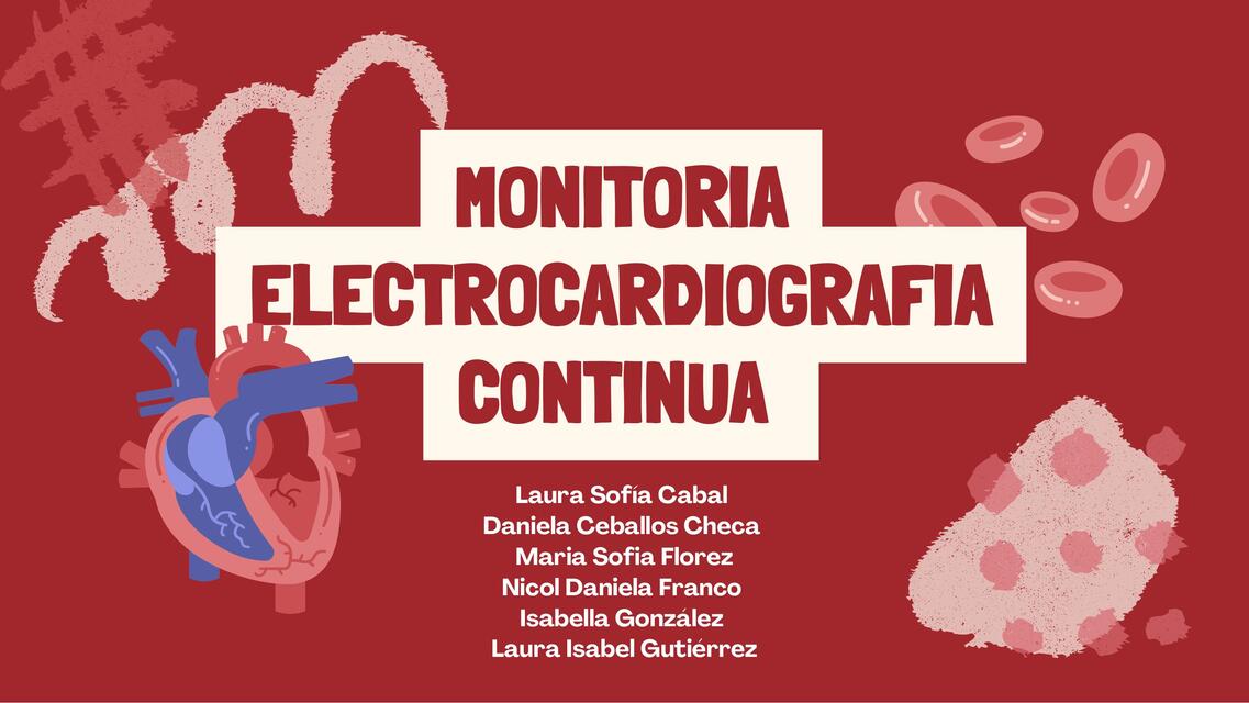 Monitoria electrocardiografia continua