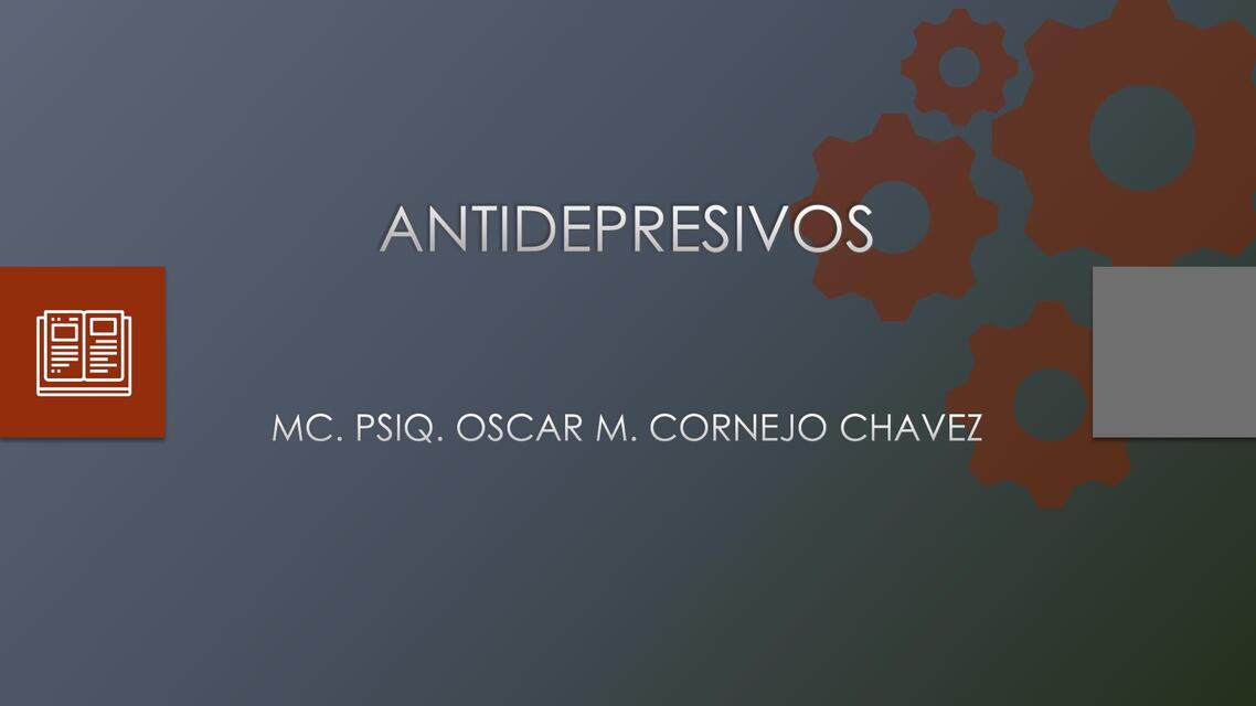 ANTIDEPRESIVOS