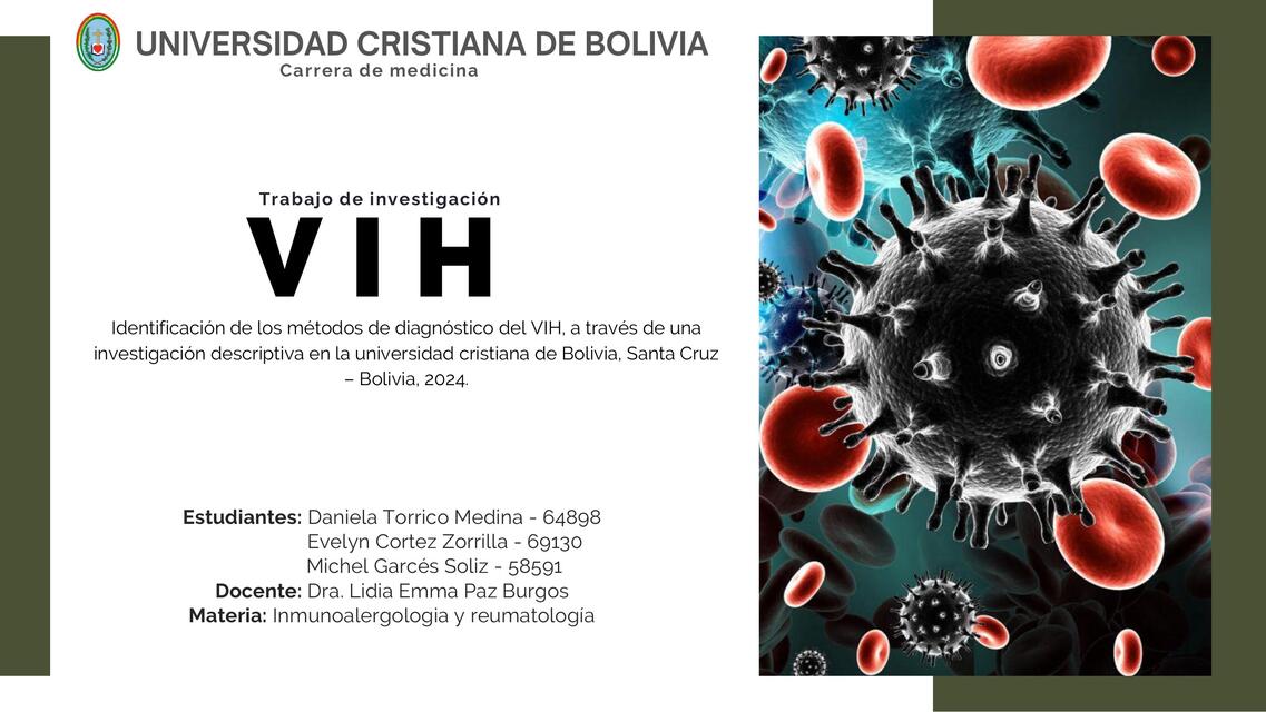 VIH - Trab. investigación