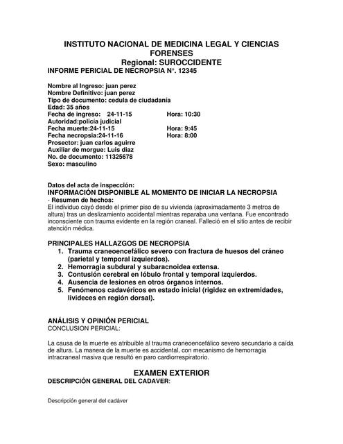 INFORME DE NECROPSIA juan perez (EJEMPLO Y TRABAJO)