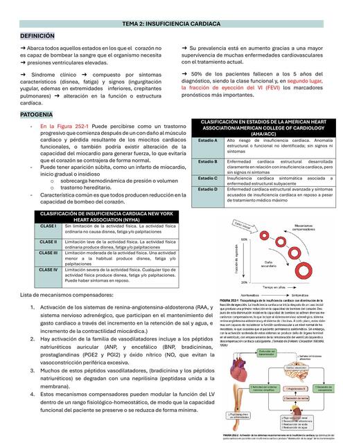 INSUFICIENCIA CARDIACA