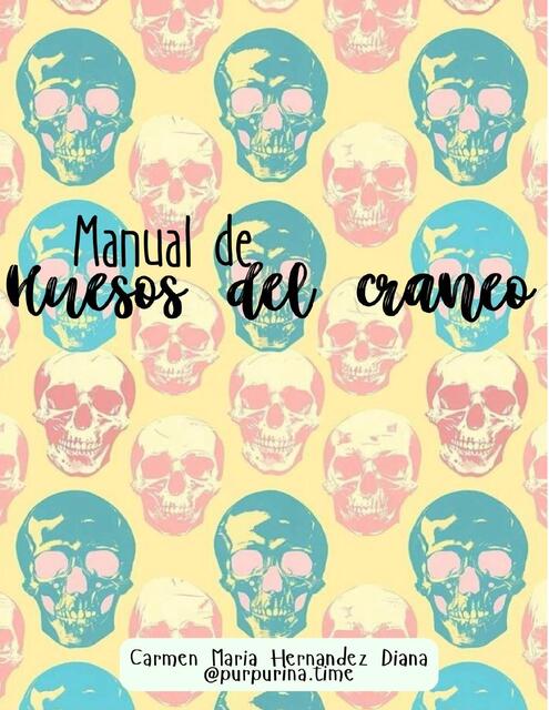 Manual de Huesos del cráneo