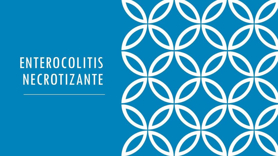 27 ENTEROCOLITIS NECROTIZANTE