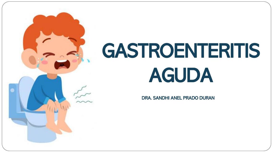 22 GASTROENTERITIS Y DESHIDRATACION