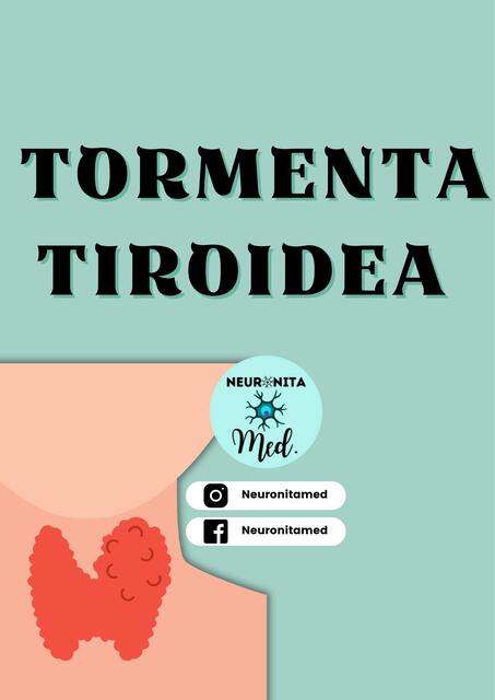 TORMENTA TIROIDEA